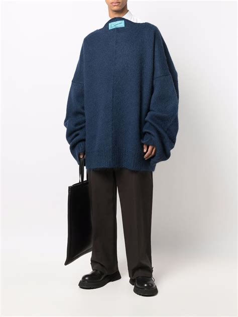 raf simons oversized jumper.